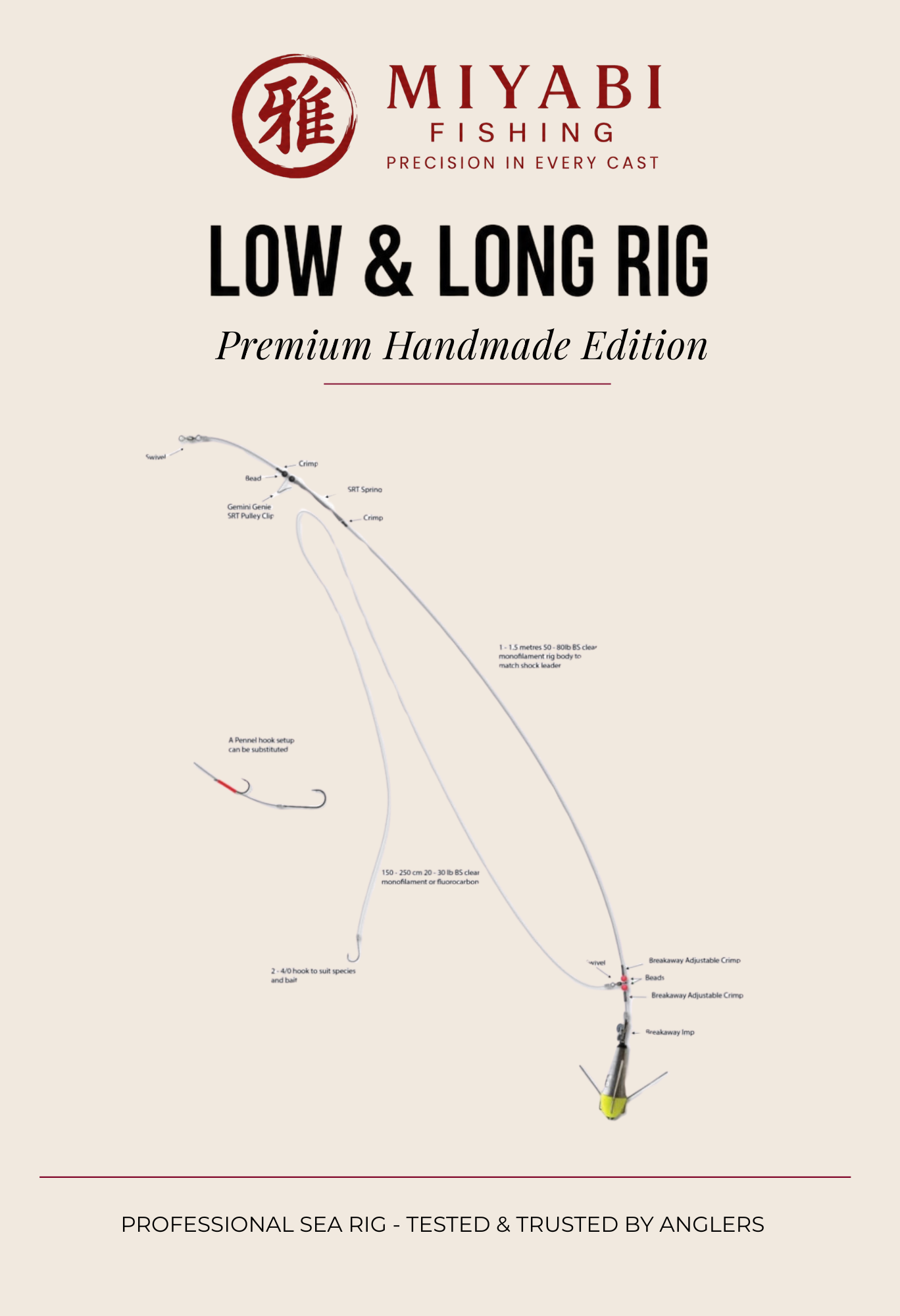 MIYABI Precision Low & Long Rig - Trade
