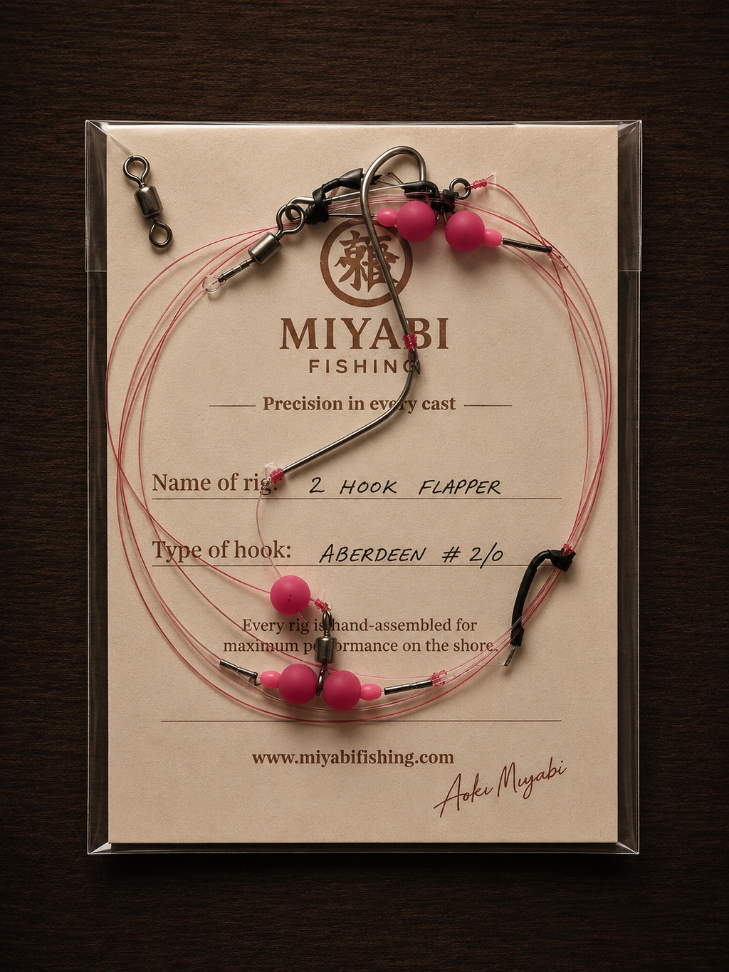 MIYABI Precision Flapper Rig – 2 Hook