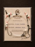 MIYABI Precision Flapper Rig – 2 Hook