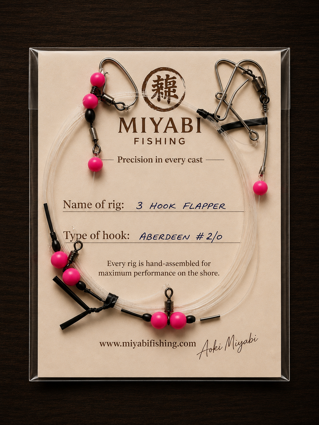 MIYABI Precision Flapper Rig – 3 Hook