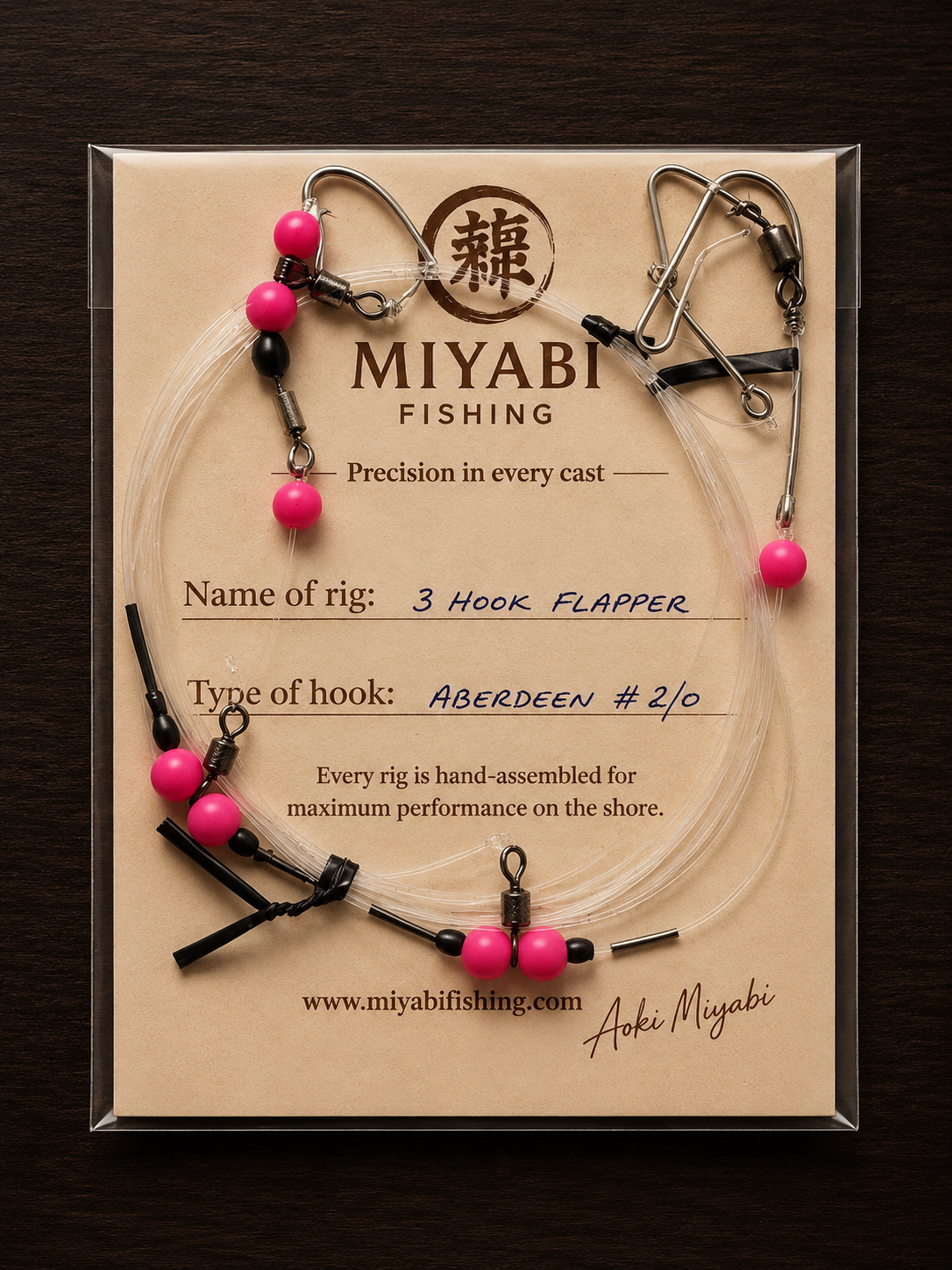 MIYABI Precision Flapper Rig – 3 Hook