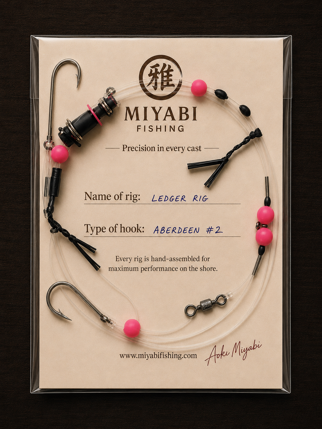 MIYABI Precision Ledger Rig