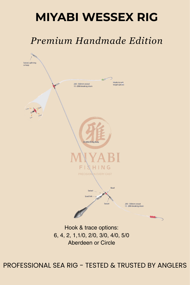 Aparejo de surfcasting MIYABI Precision Wessex