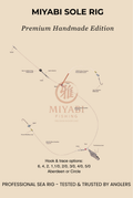Aparejo de surfcasting MIYABI Precision Sole