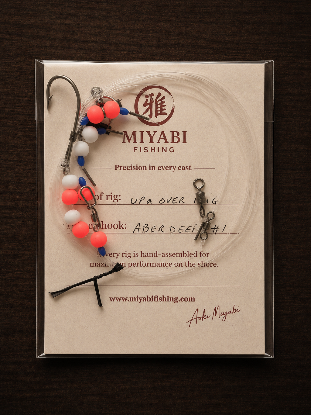 Aparejo de surfcasting MIYABI Precision Up & Over