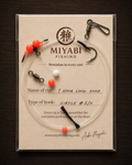 MIYABI Precision 1 Hook Long Snood Rig